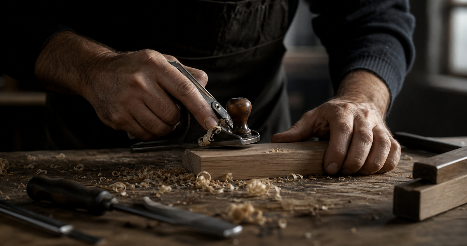 A craftsperson developing skill through patient work